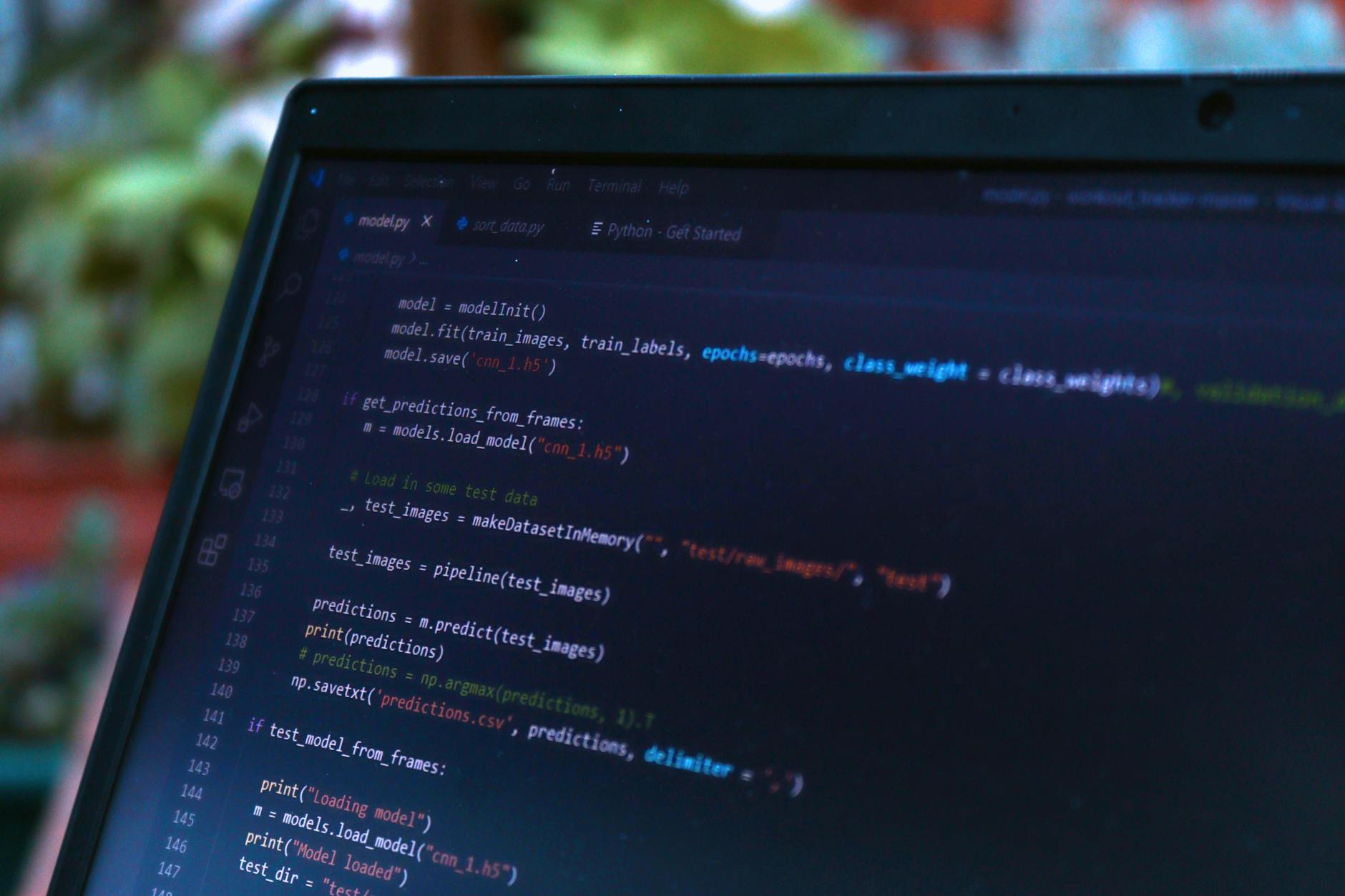 Close-up view of a computer screen displaying code in a software development environment. (Photo by Mathews Jumba on Pexels)